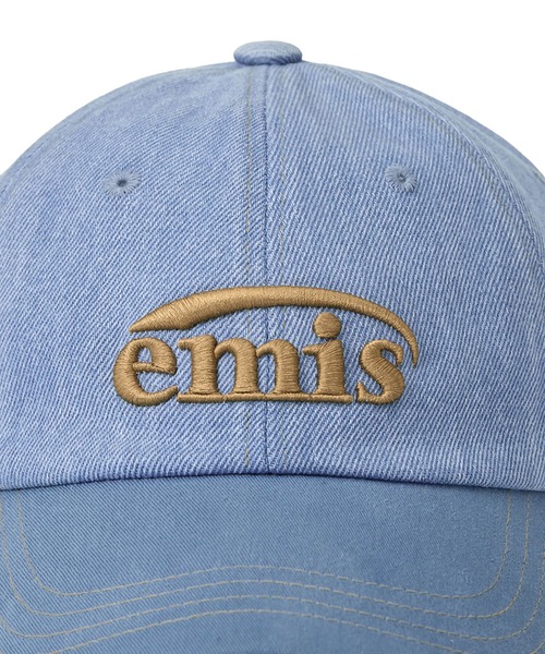 emis キャップ 帽子 WASHED DENIM BALL CAP レディース メンズ