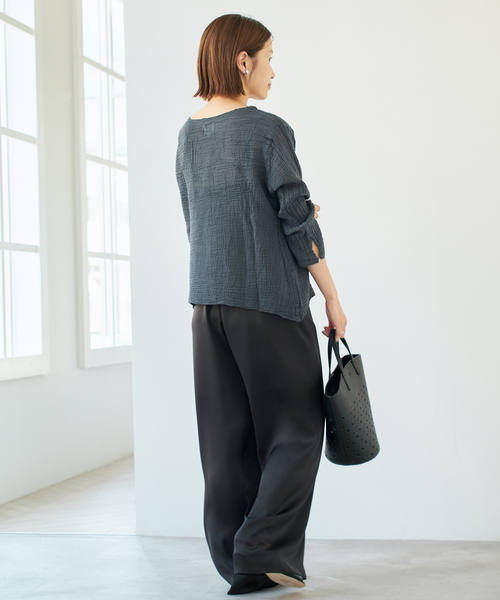 IENA ブラウス シャツ LES ATELIERS FRANCAIS DE CONFECTION ヘンリー