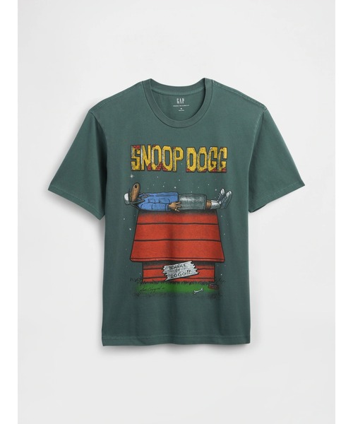 新品GAP スヌープ・ドッグ リラックス グラフィックTシャツXL 7990円 GAP tシャツ ○スヌープ・ドッグ リラックス グラフィックT