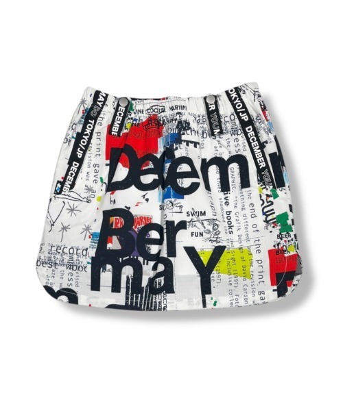 【美品】ディセンバーメイ♥スカート DECEMBERMAY スカート Graffiti skirt : ZOZOTOWN Yahoo!店