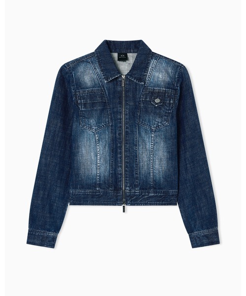 美品　Giorgio Armani ジョルジオアルマーニ　デニム　ジャケット ARMANI EXCHANGE デニムジャケット gジャン 「A|X アルマーニ