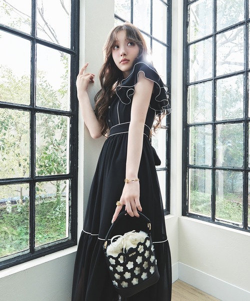 MARY QUANT ワンピース マリークワント mary quant シアーフリル
