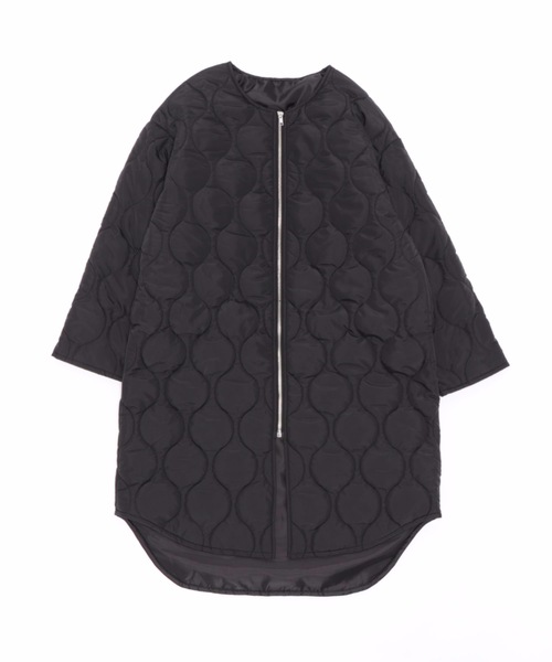 「moment+」 コート L カーキ レディース_画像9