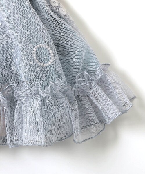 Seraph ベビー服 ロンパース 「リンク」チュールドッキング