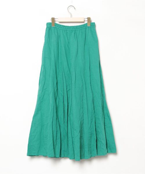「LUANA」 フレアスカート - グリーン レディース_画像2