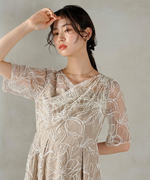 kana　結婚式ドレス　パープル Kana