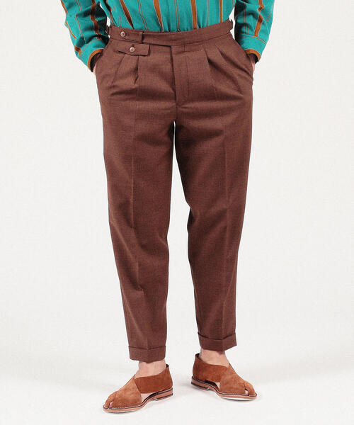 TOMORROWLAND（トゥモローランド） 「Pilgrim」スラックス 48 オレンジ