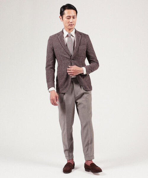 TOMORROWLAND（トゥモローランド） 「Pilgrim」スラックス 48 オレンジ