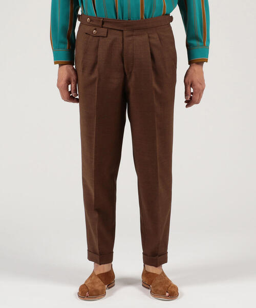 TOMORROWLAND（トゥモローランド） 「Pilgrim」スラックス 48 オレンジ