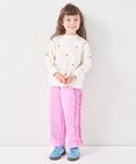 tシャツ 「綿100%」ガールズ ハート 総柄...の詳細画像2