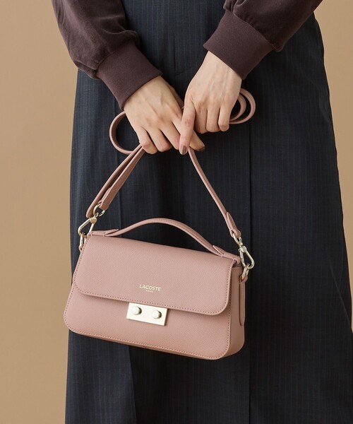 LACOSTE（ラコステ） ハンドバッグ シャンゼリゼ レザーショルダー