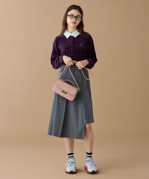 LACOSTE（ラコステ） ハンドバッグ シャンゼリゼ レザーショルダー