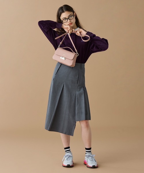 LACOSTE（ラコステ） ハンドバッグ シャンゼリゼ レザーショルダー