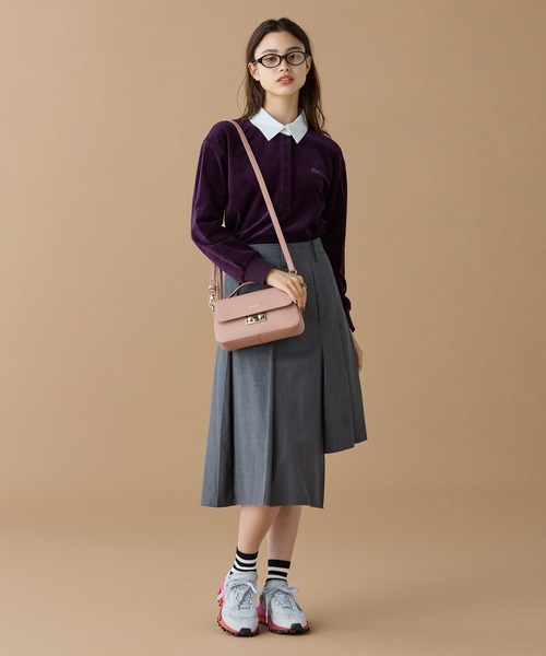 LACOSTE（ラコステ） ハンドバッグ シャンゼリゼ レザーショルダー