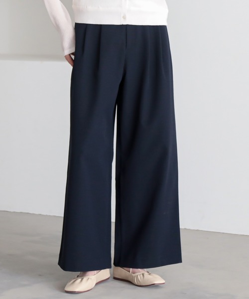 for/c（フォーシー） ワイドパンツ パンツ 「低身長/高身長向けサイズ
