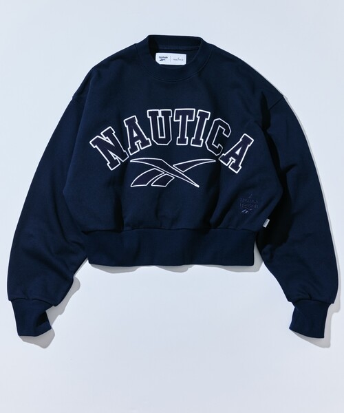 ゆるダボ NAUTICA トレーナー ラグラン 刺繍 ネイビー 3XL NAUTICA（ノーティカ） トレーナー スウェット レディース : ZOZOTOWN