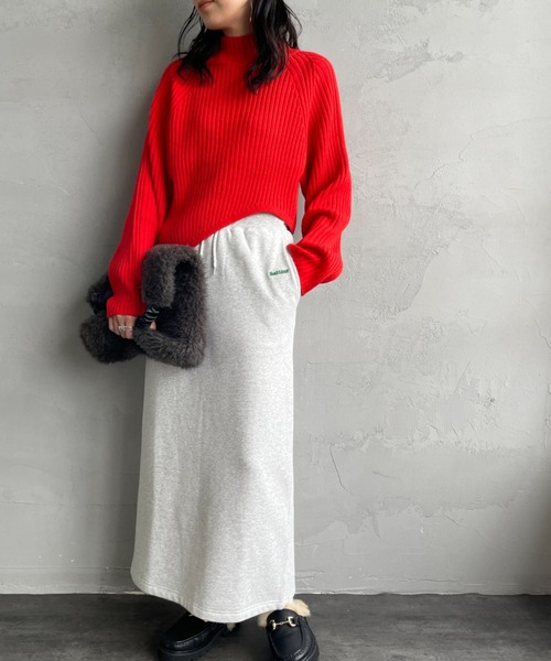 Healthknit（ヘルスニット） スカート クラシックスウェット ナロー