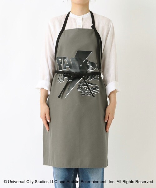 212 KITCHEN STORE エプロン GY 「Back To The Future バック