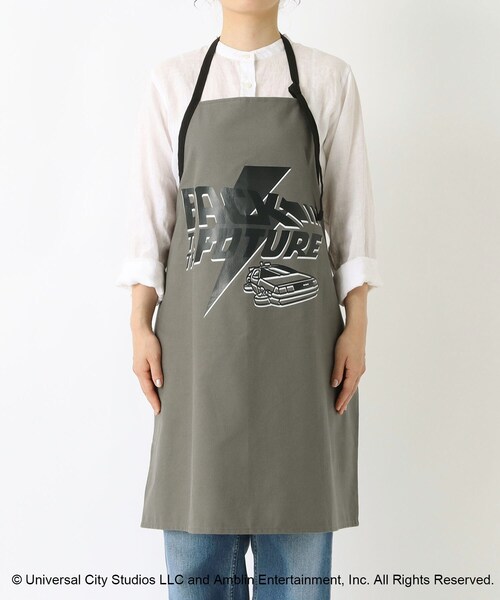 212 KITCHEN STORE エプロン GY 「Back To The Future バック