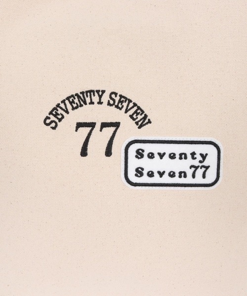 seventy seven ショルダーバッグ mko13169-embroidery newspaper bag