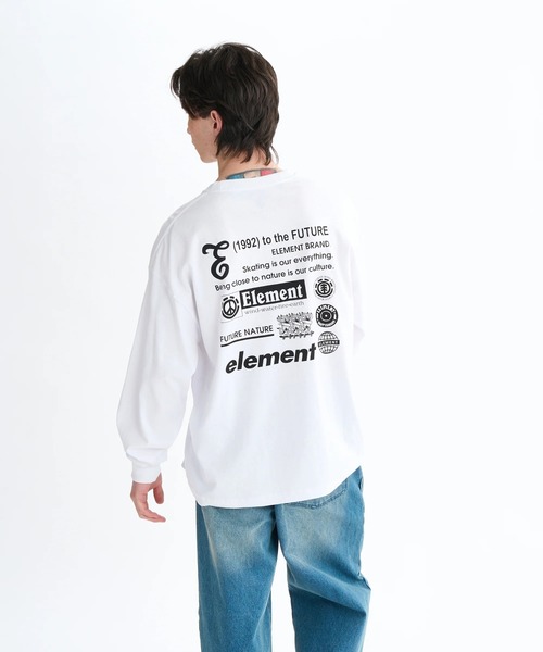 ELEMENT（エレメント） tシャツ メンズ NUMBER LS ロンT 「2025年秋冬