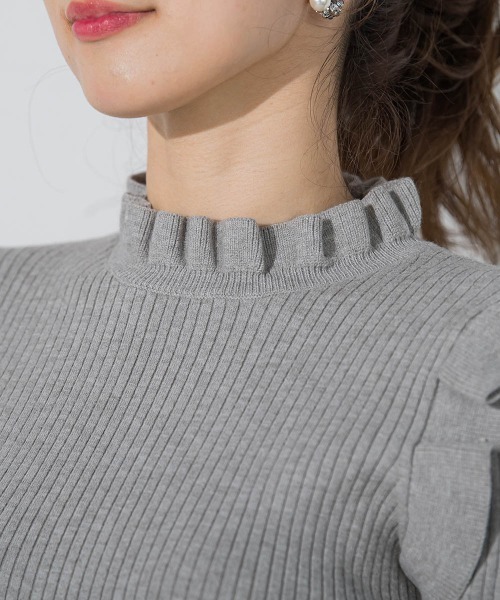 「QUEENS COURT」 長袖ニット M ブラック レディース_画像7