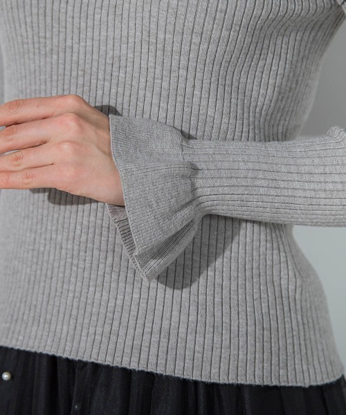 「QUEENS COURT」 長袖ニット M ブラック レディース_画像8