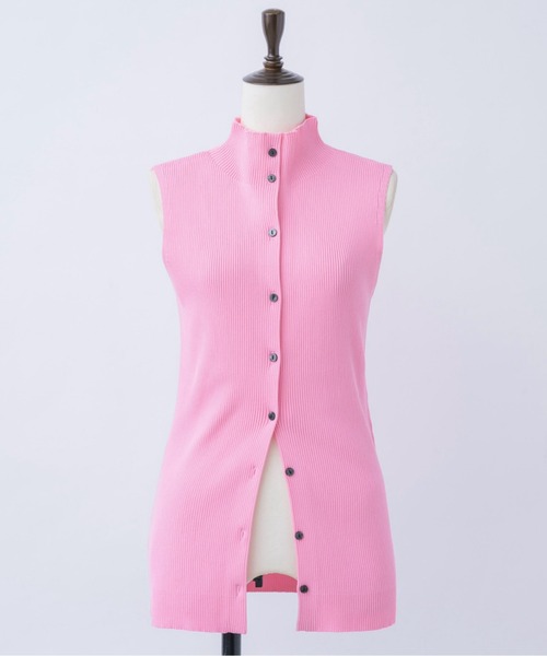 「musubore」 ノースリーブニット FREE ブラック レディース_画像7