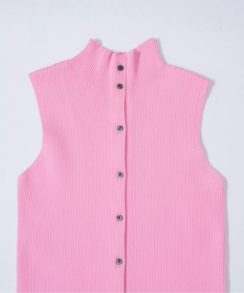 「musubore」 ノースリーブニット FREE ブラック レディース_画像8