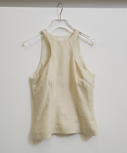 TODAYFUL タンクトップ ノースリーブ Linen Americansleeve Tops