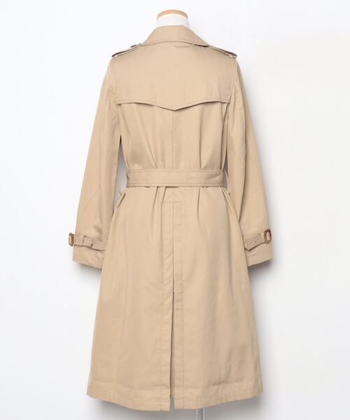 「Ray BEAMS」 トレンチコート 0 ブラウン レディース_画像2