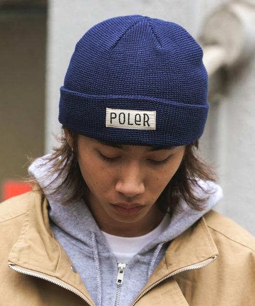 POLeR（ポーラー） ニット帽 ニットキャップ WORKERMAN BEANIE