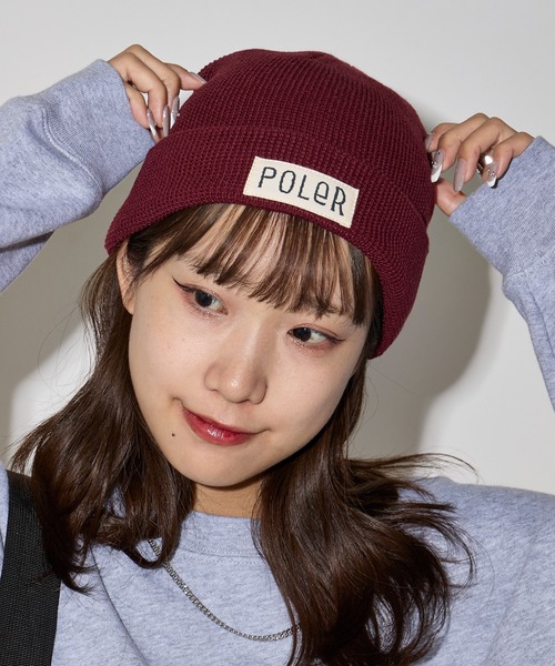 POLeR（ポーラー） ニット帽 ニットキャップ WORKERMAN BEANIE