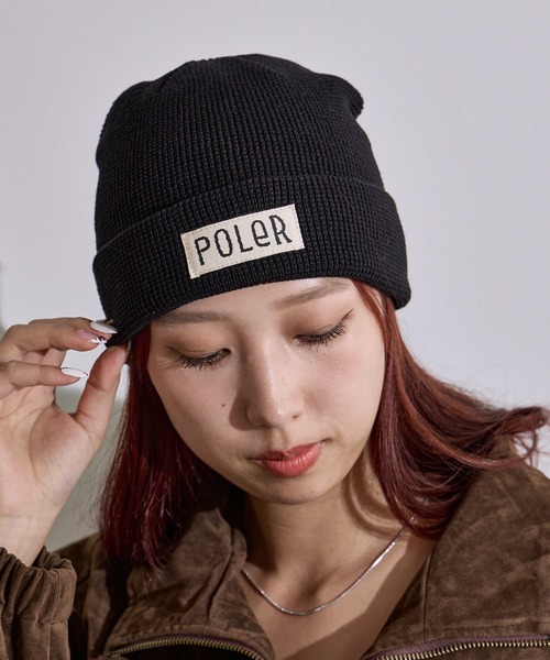 POLeR（ポーラー） ニット帽 ニットキャップ WORKERMAN BEANIE