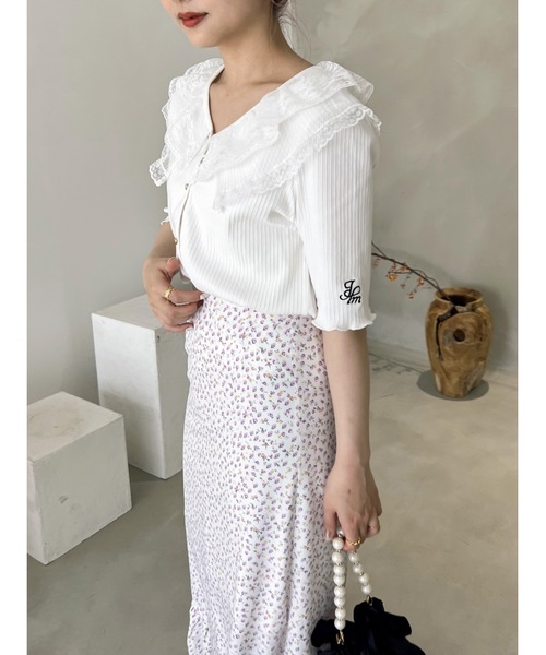 jumelle（ジュメロ） カーディガン FREE ホワイト レディース