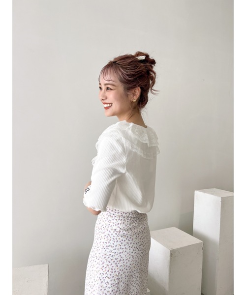 jumelle（ジュメロ） カーディガン FREE ホワイト レディース