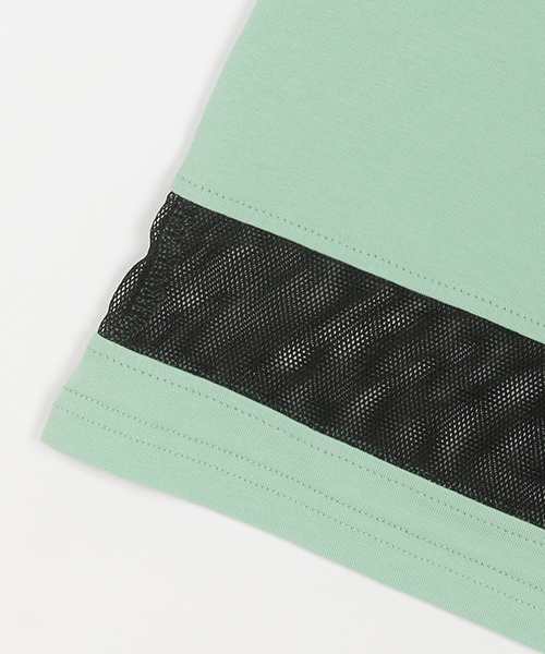 「X-girl Stages」 「KIDS」半袖ワンピース 120cm ラベンダー キッズ_画像8