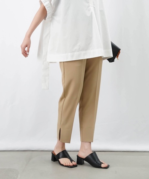 「LUCA/LADY LUCK LUCA」 イージーパンツ 38 ベージュ レディース_画像3