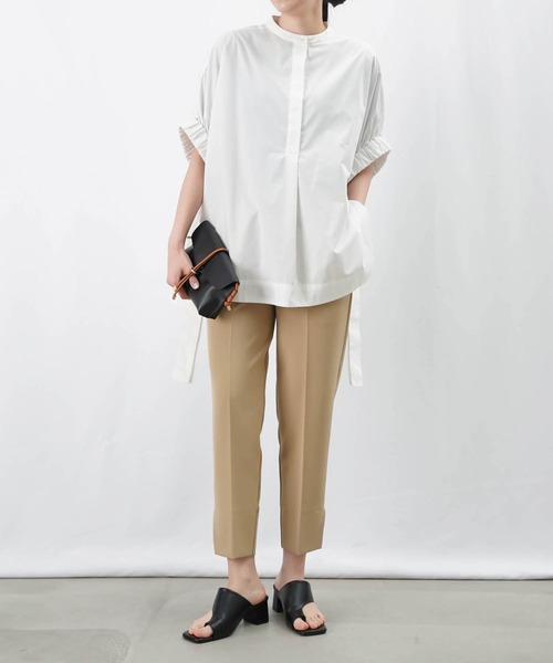 「LUCA/LADY LUCK LUCA」 イージーパンツ 38 ベージュ レディース_画像5