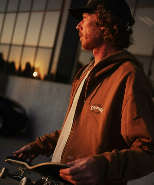THRASHER（スラッシャー） パーカー 「DICKIES SKATEBOARDING