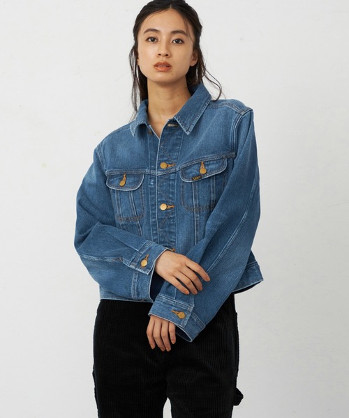 Lee / Gジャン/M/コットン/IDG/38513 Lee（リー） デニムジャケット gジャン ライダースデニムジャケット