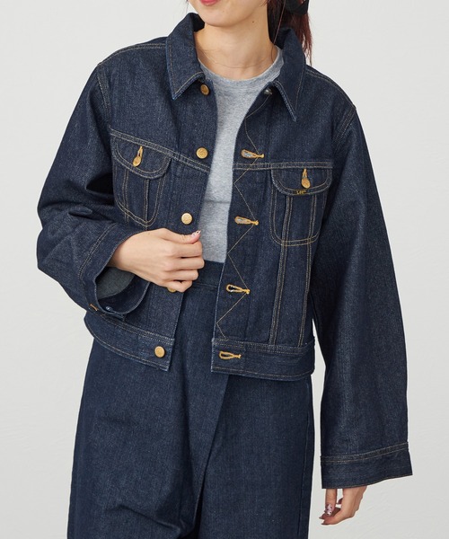 Lee（リー） デニムジャケット gジャン ライダースデニムジャケット