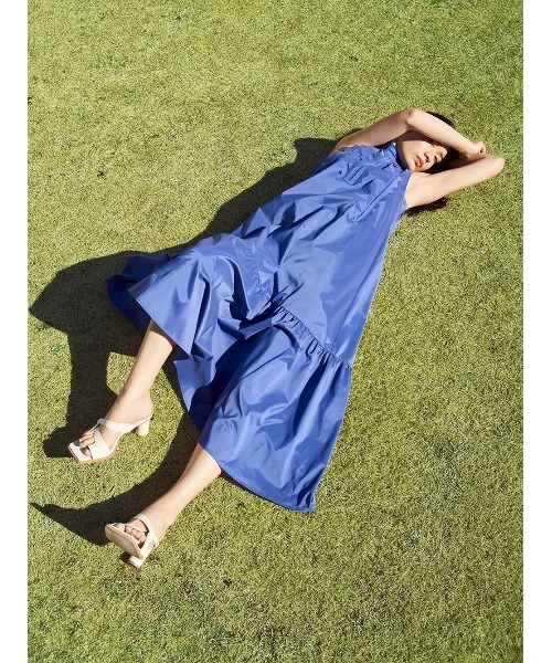 「FRAY I.D」 ノースリーブワンピース 0 ベージュ レディース_画像3