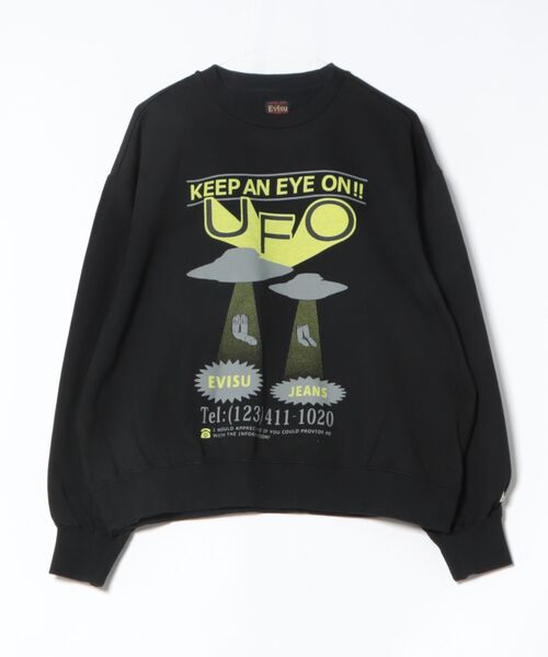 STYLISE トレーナー スウェット 「EVISU」EVISU UFO SWEATAHIRT