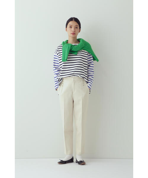 「human woman」 パンツ LARGE ネイビー レディース_画像3