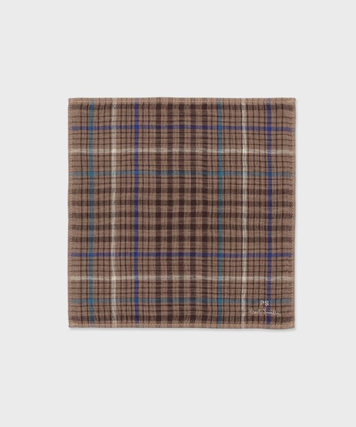 専用⭐︎ PS Paul Smith ハンカチ リバーシブル タオルハンカチ「160367 THANK