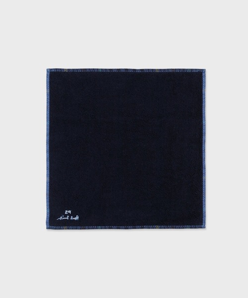 PS Paul Smith ハンカチ リバーシブル タオルハンカチ「160367 THANK