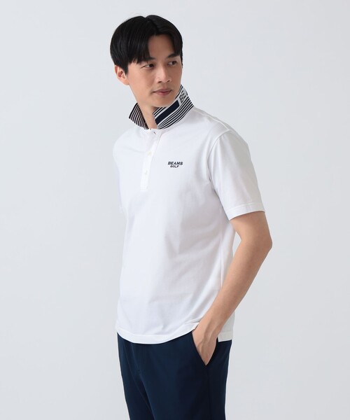 BEAMS GOLF（ビームス ゴルフ） ポロシャツ PURPLE LABEL / 衿裏ロゴ
