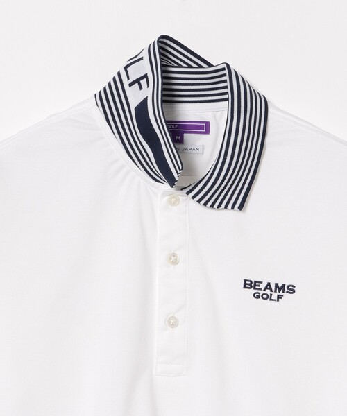 BEAMS GOLF（ビームス ゴルフ） ポロシャツ PURPLE LABEL / 衿裏ロゴ