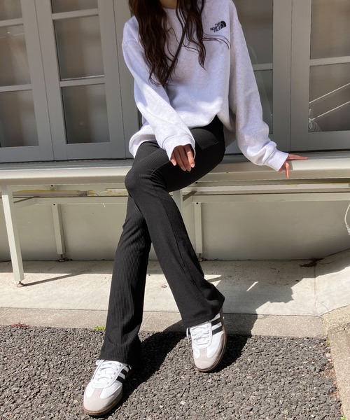 「meJane」 イージーパンツ L ブラック レディース_画像9